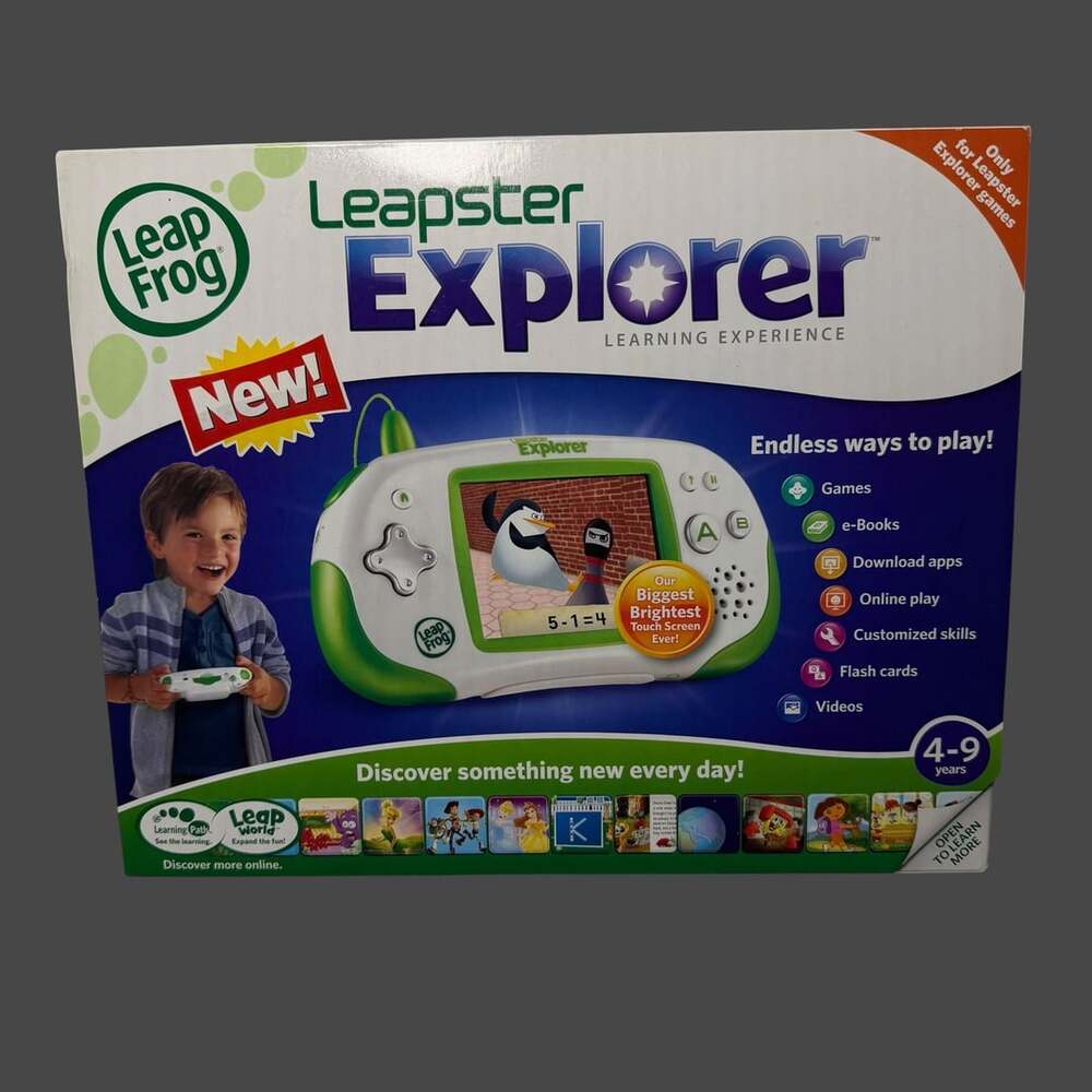 LeapFrog Leapster Explorer Learning Experience Green